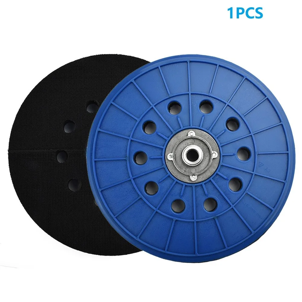 

10hole 9" 210mm Drywall Sander Hook And Loop Backup Pad With 14mm Thread Grinding Polishing Plate Abrasives Sanding Discs