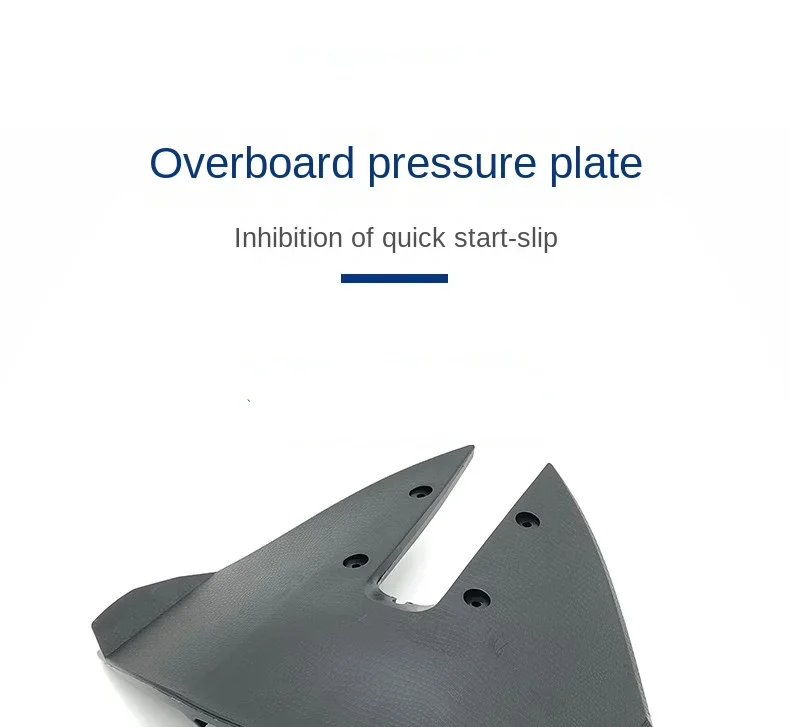 

Нажимная пластина подвесного мотора, скользящее крыло Ma Da Trim Tab Control, изогнутая головка, скоростной скользящий пропеллер, турник для предотвращения вспенивания