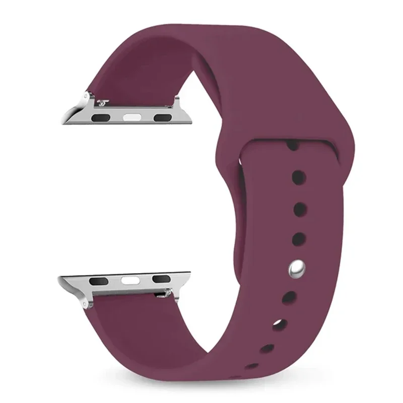 Premium Soft Silicone Smartwatch Strap - Universal Fit Bracelet