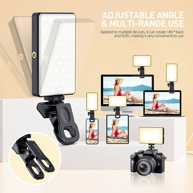Luz Selfie Foco Led Para Selfies Aro Luz Led Celular Para Selfies