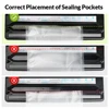 Vacuum Packaging Machine Double Pump Thermal Sealing Vacuum Sealer Plastic Bags Sealer Degasser Vacuum Sealer Machine 6