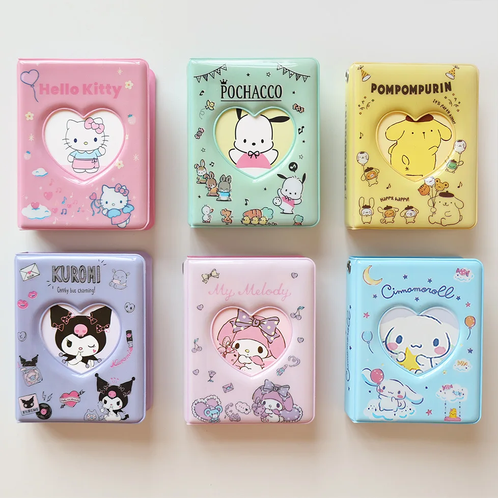 

Sanrio Kuromi Pochacco My Melody Photo Album 3In Cute Idol Photos Storage Book Card Holder Photocard Binder Girl Birthday Gift