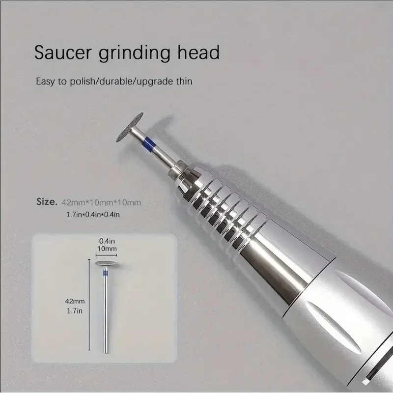 Removal Head Diamond Electric Nail Drill Bit Disc Grinding Burr T Mills Grinder Cuticle Cutter Art Tools Nail Polishing Bits