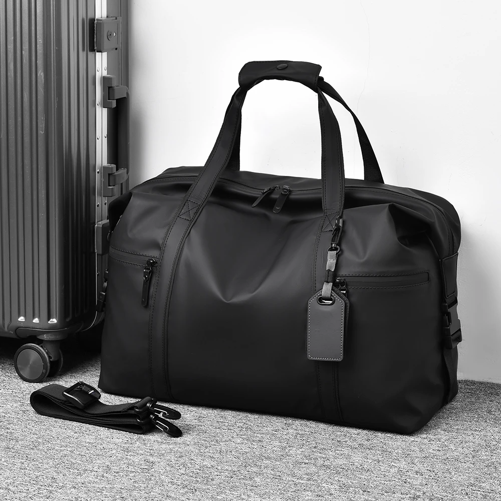 Men’s Black Gym Duffel 1
