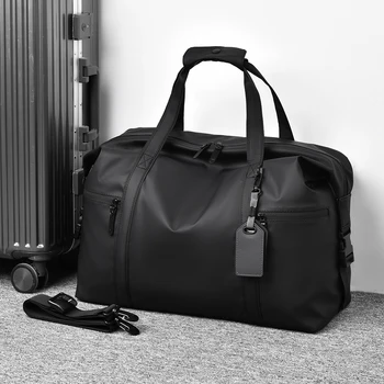 Men’s Black Gym Duffel 1