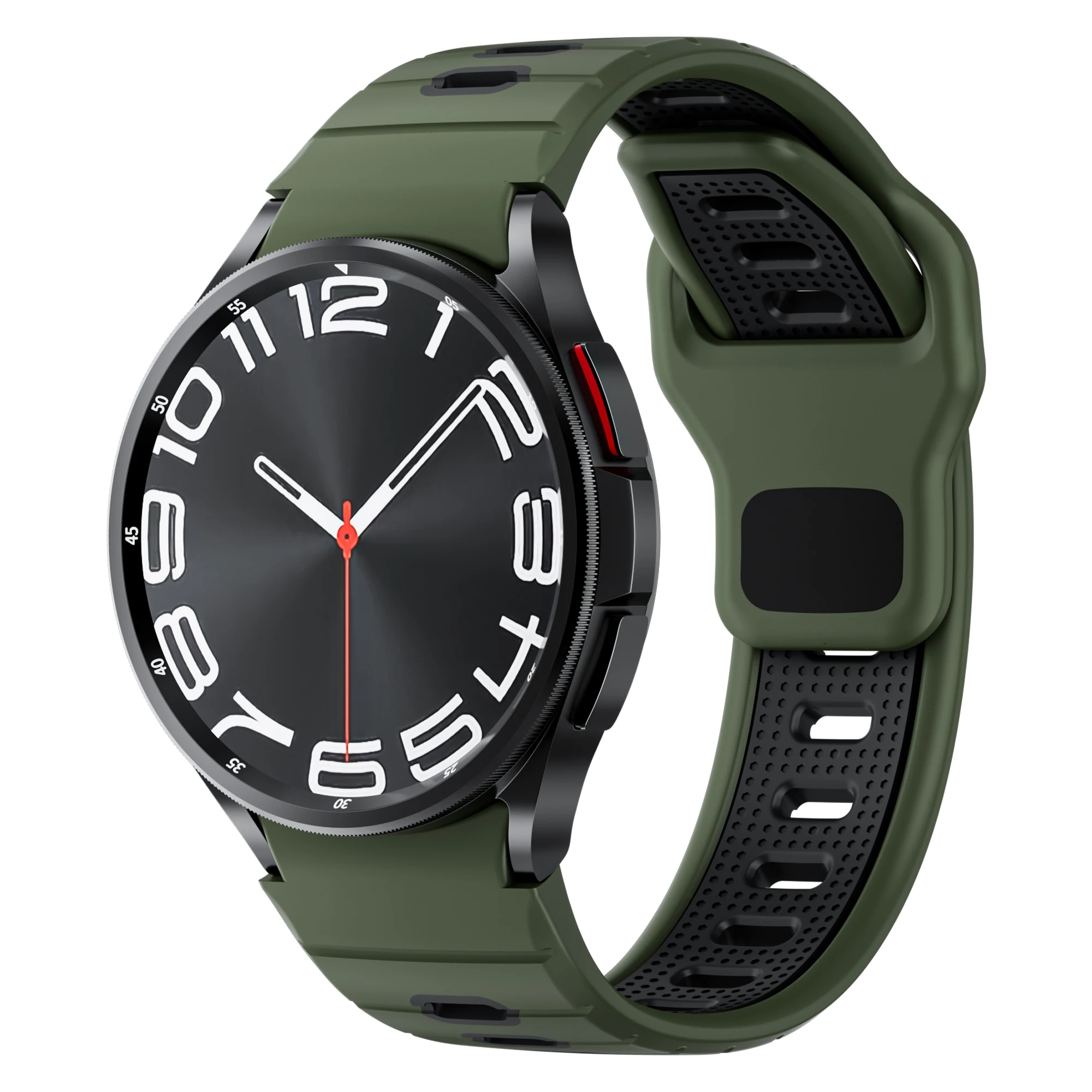 Seamless Silicone Watch Strap - Premium No Gaps Design