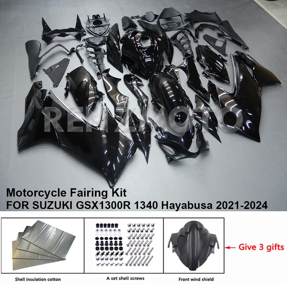 

Motorcycle Shell Fairing Set Body Kit Decoration Plastic Guard Plate For SUZUKI GSX1300R 1340 Hayabusa 2021-2024 S1321-103a