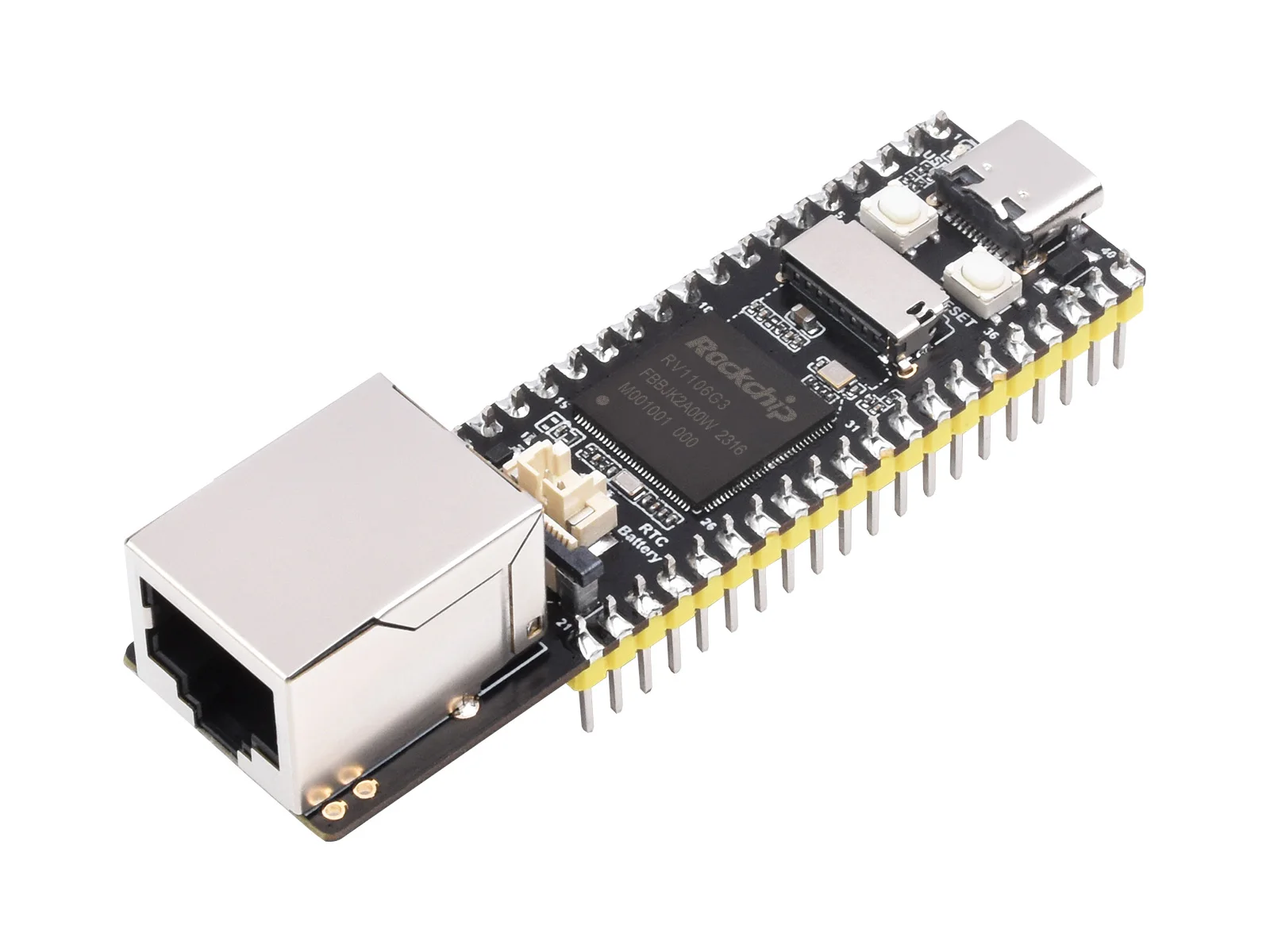 

Luckfox Pico Pro/Max RV1106 Linux Micro Development Board, Integrates ARM Cortex-A7/RISC-V MCU/NPU/ISP Processors