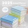 Planwith 2025 Annual Plan Schedule Notebook,Annual Calendar Work plan Time Agenda Management Efficiency Manual Office Supplies 3