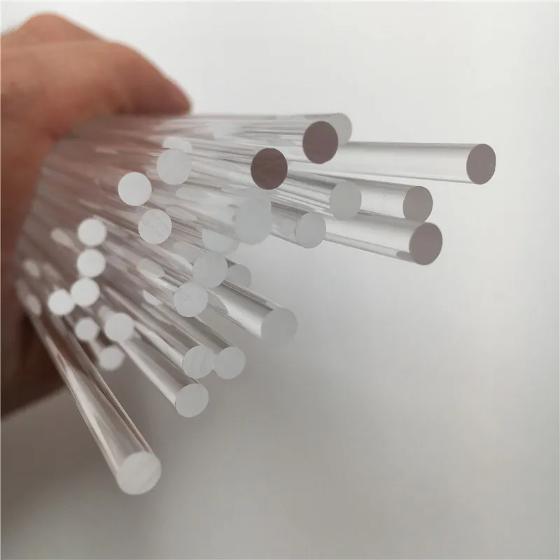 30pcs 10 25cm Crystal Clear Lollipop Sticks for Cake Pops or