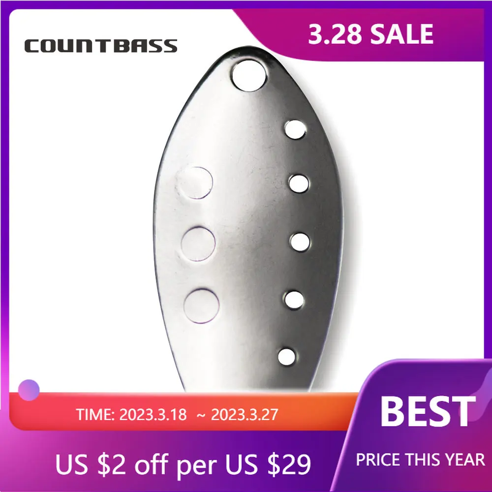 Nickel Steel Swing Spinner Blades Spinner Blade Lure Fishing Types