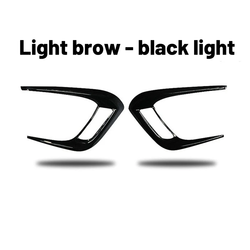 

Car Front Fog Light Fog Lamp Cover Garnish Strip Eyebrow Cover Trim For Suzuki Vitara 2016-2020