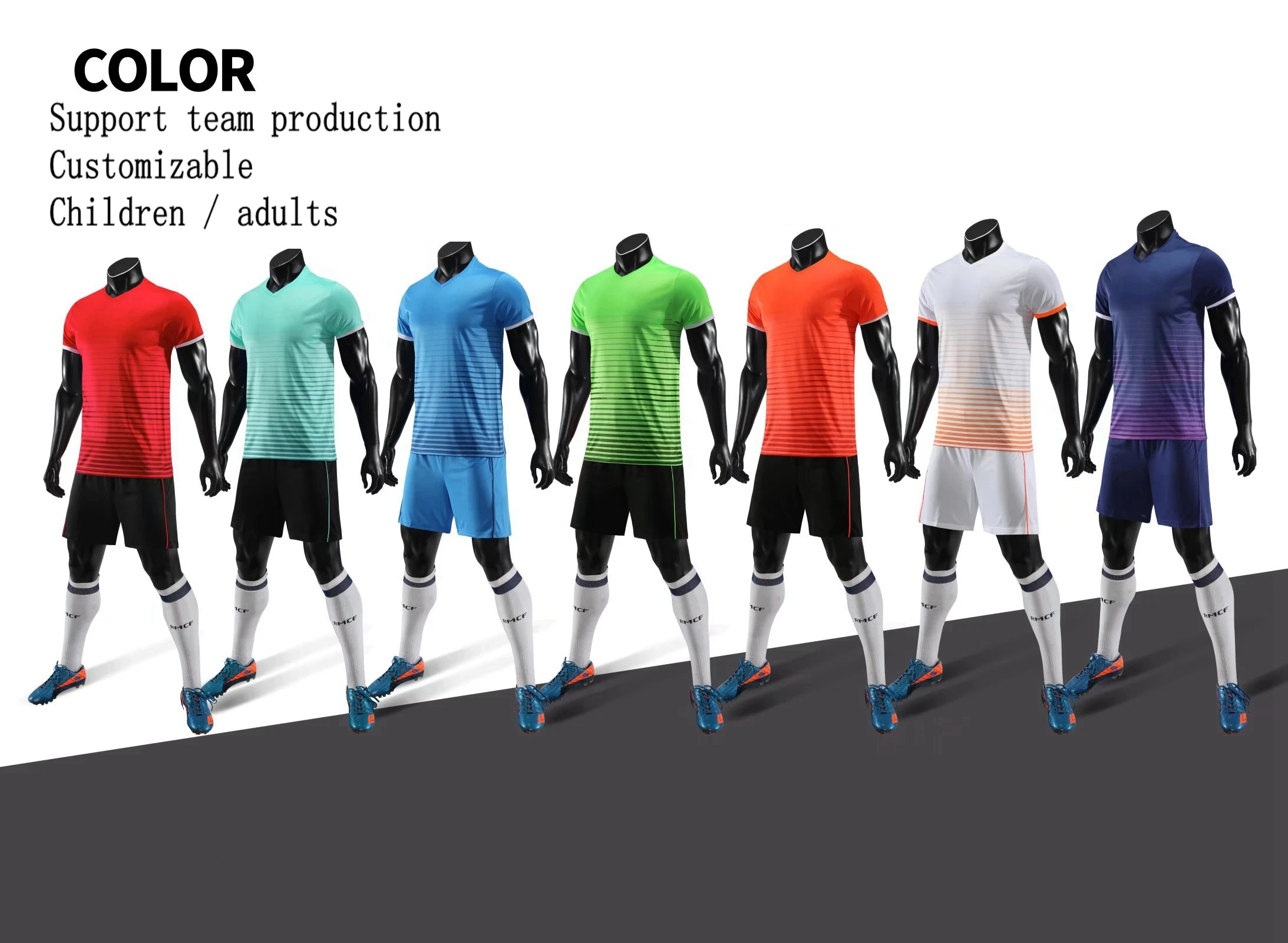 Equipo de Apoyo al por camisetas, ropa deportiva para adultos, camisetas de fútbol personalizadas, ropa de entrenamiento para niños - AliExpress