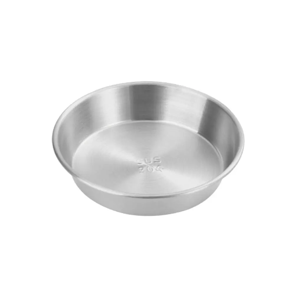 1Pcs Sushi Dipping Sauce Dishes Mini Appetizer Plates 304 Stainless Steel Seasoning Tray 7/8/10/11cm Bowl Sauce Plate