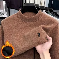 Personnalisé hommes marque exquise Paul classique brodé confortable tricoté pull automne hiver nouveau velours chaud à manches longues 3