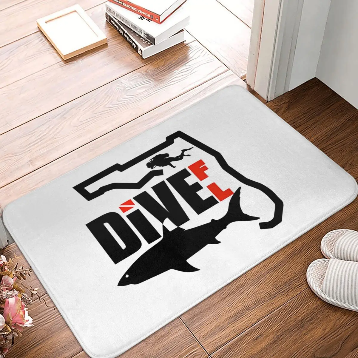 Florida Scuba Dive Diver Diving Bath Mat Tappeto Home Zerbino Cucina Tappeto Decor