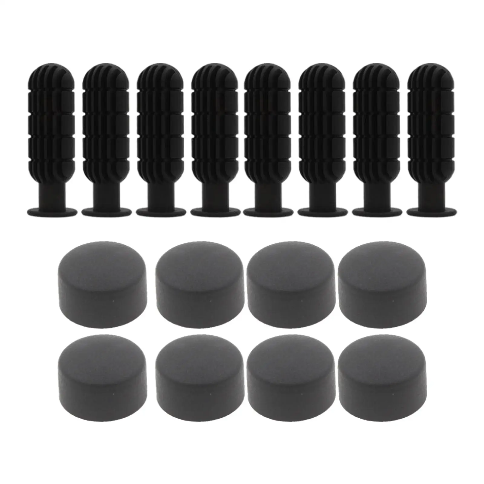 Foosball Replacement Table Soccer Game Handle Grips End 8 Pairs Home Table Soccer Rods Accessories Components Parts table football game,tabletop soccer game