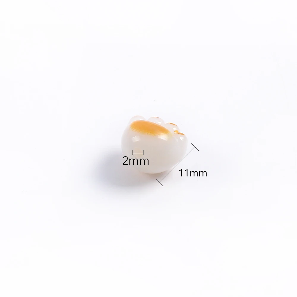 20pcs 11mm Acrylic Beads For Jewelry Making DIY