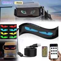 Demon Eyes DIY Programmable Flexible LED Display for Car Car LED Logo APP LED Matrix Pixel Panel Night Light Truck Accessories 1