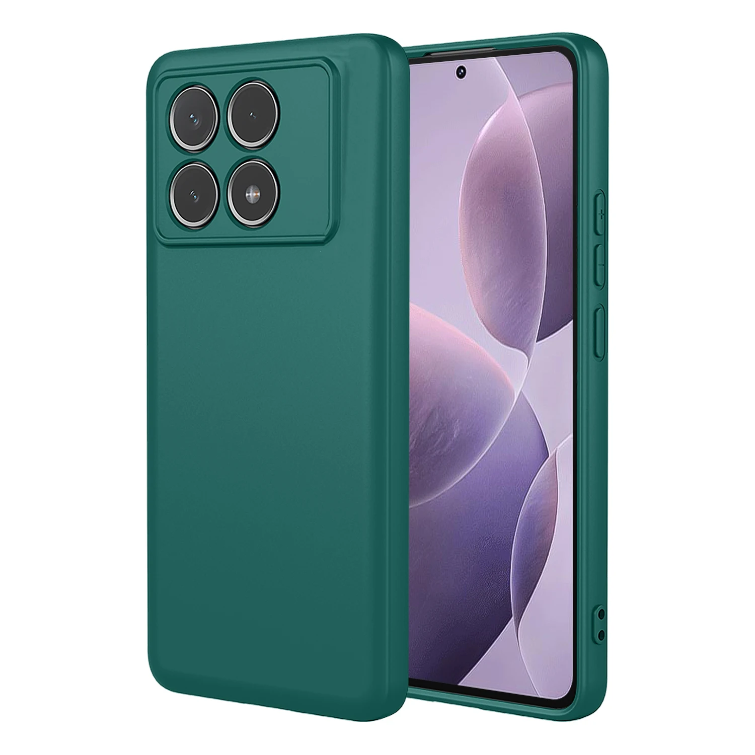 Frosted TPU Case with MicroFiber Lining and Silicone Matting