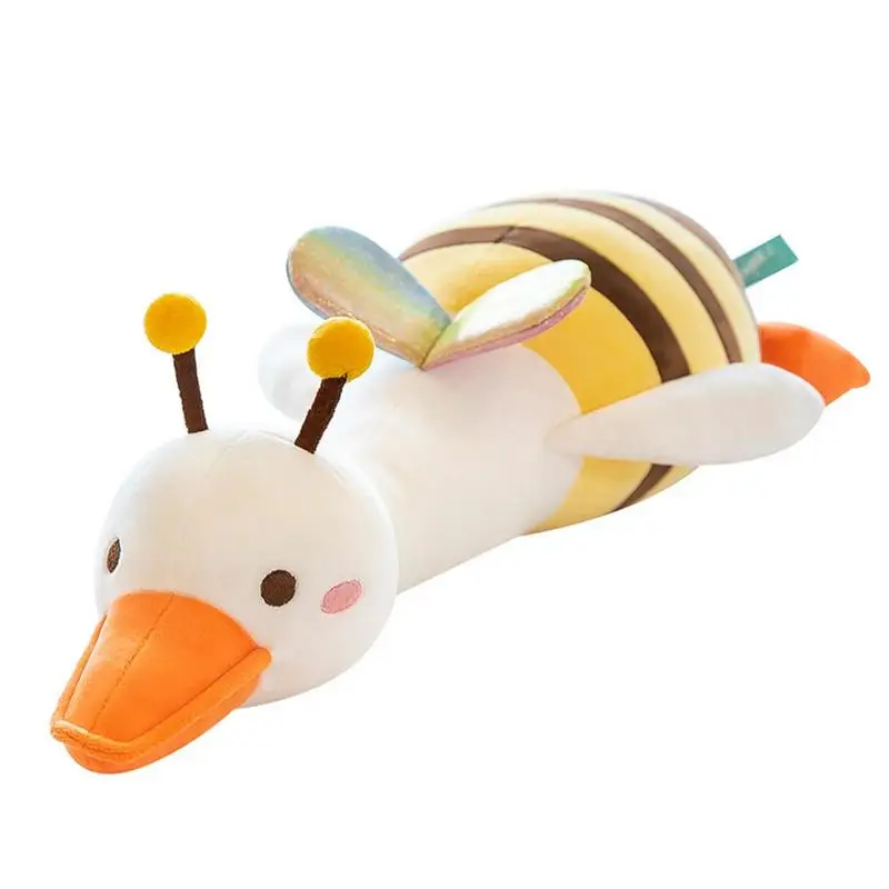 Bee Plush Toy Funny Bee Doll Toy With Duck Head Skin-friendly Decorative Doll For Living Room Bedroom Children's Room Dormitory