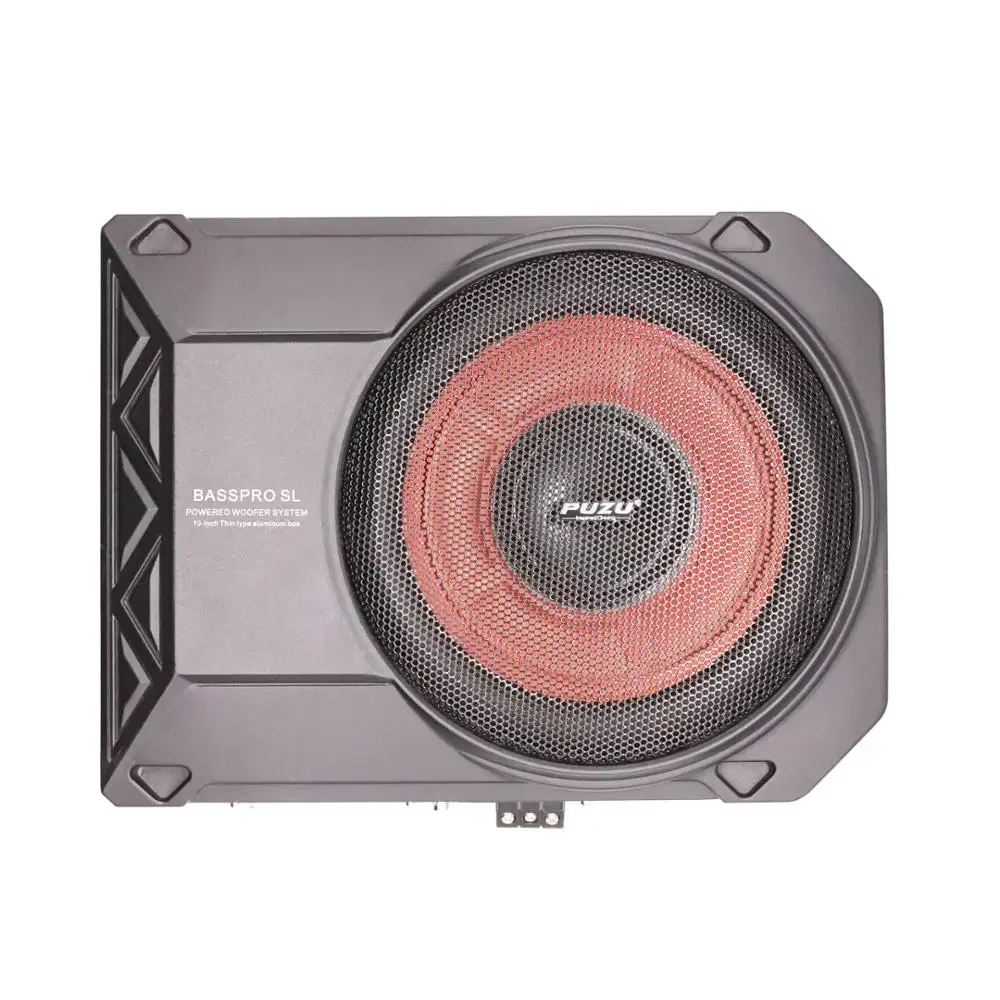 10&ldquo;inch Car Seat Active Subwoofer With Aluminum Case Big Output Power 600W PZ-SU1010