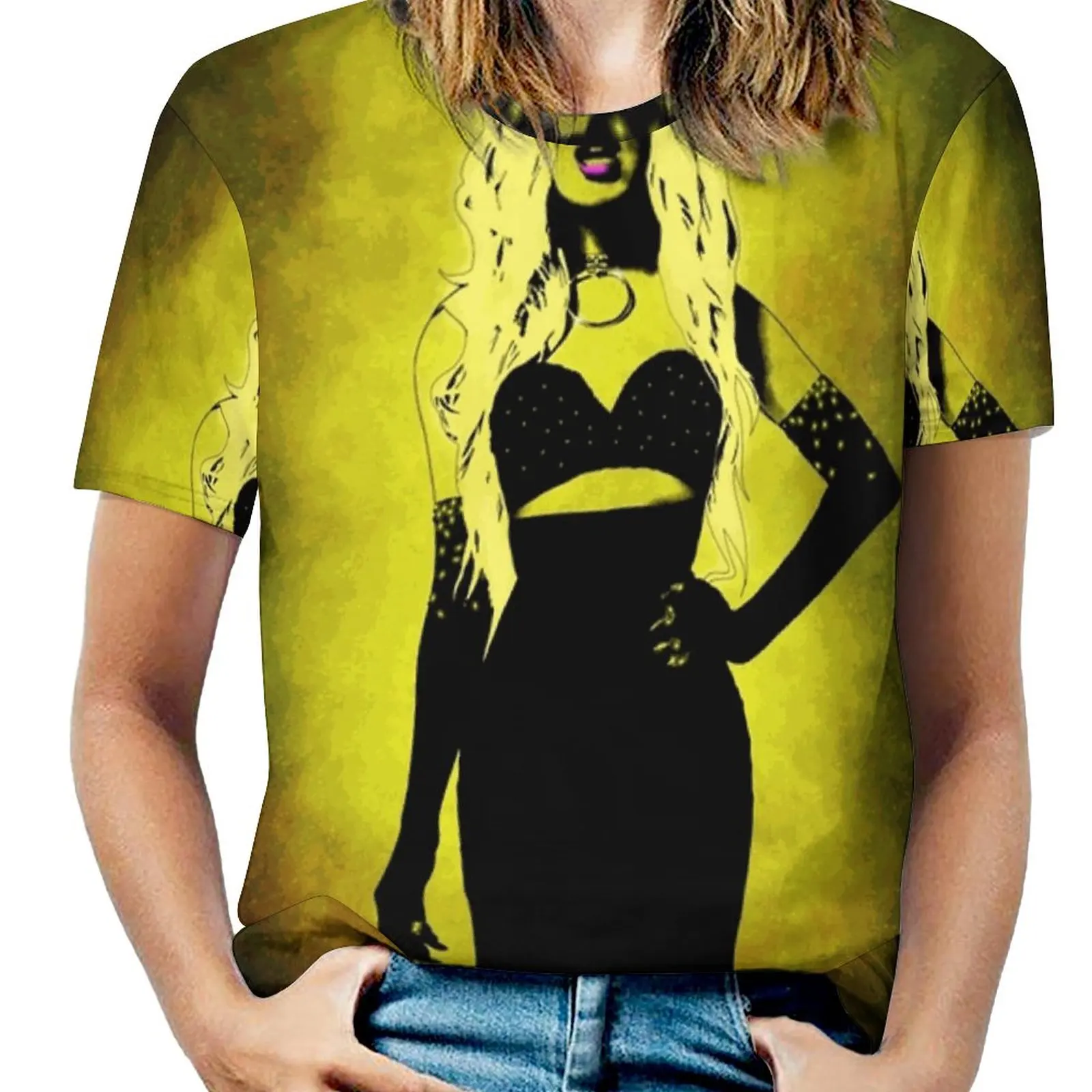 T-Shirt Da Donna 316Thunderf * Ck 5000 Girocollo Casual Manica Corta Top Estate Tees Tornado Thunder Tornado Thunder(5000