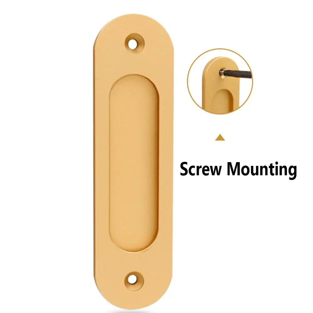 Furniture Hardware Drawer Auxiliary Knobs Cabinet Handle Sliding Door Handle Glass Door Wardrobe Door Handles