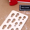 1Pc 1:6 Dollhouse Miniature Foot Pad Floor Rug Footpad Model Furniture Accessories For Doll House Decor Kids Toys 2