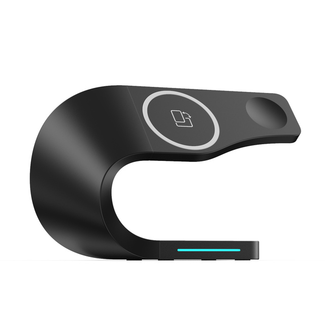 Magnetic Wireless Charger Stand For iPhone 12 Pro Max Series 4 in 1 Qi Fast Charging Dock Station For Apple iWatch AirPods