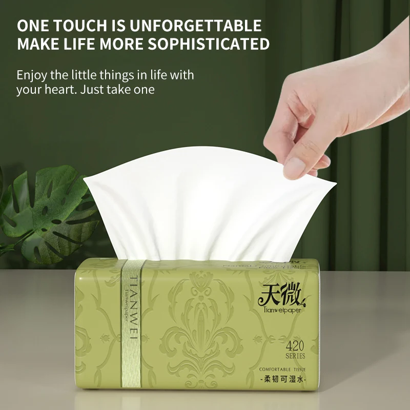24 Packs of Toilet Paper Facial Tissue Paper