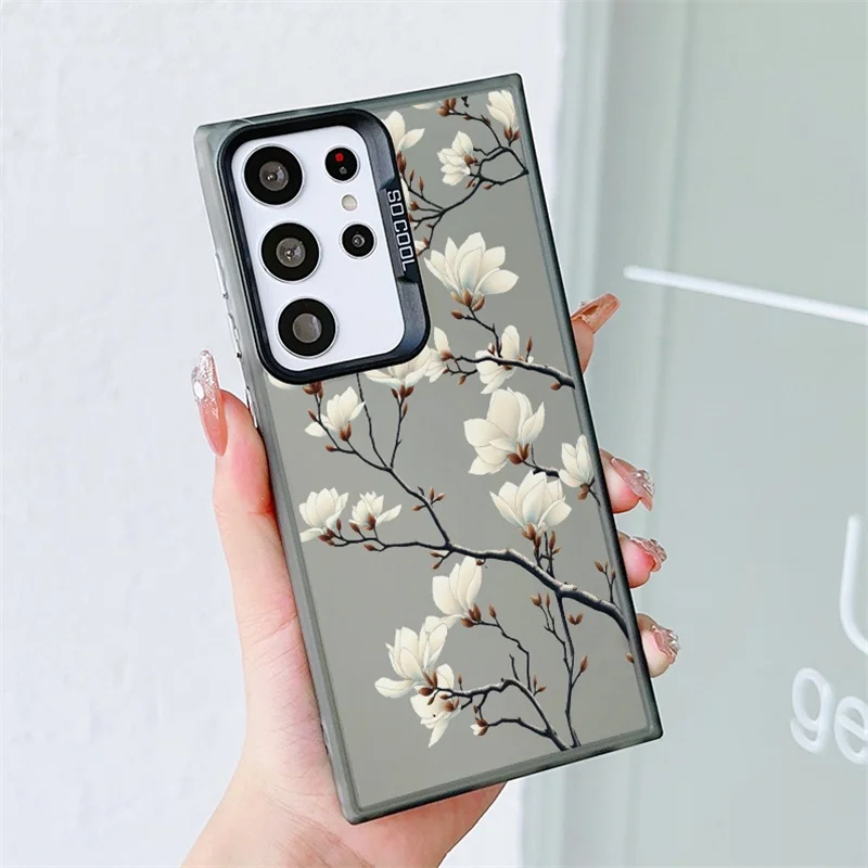Charming Magnolia Flower Phone Case Cover