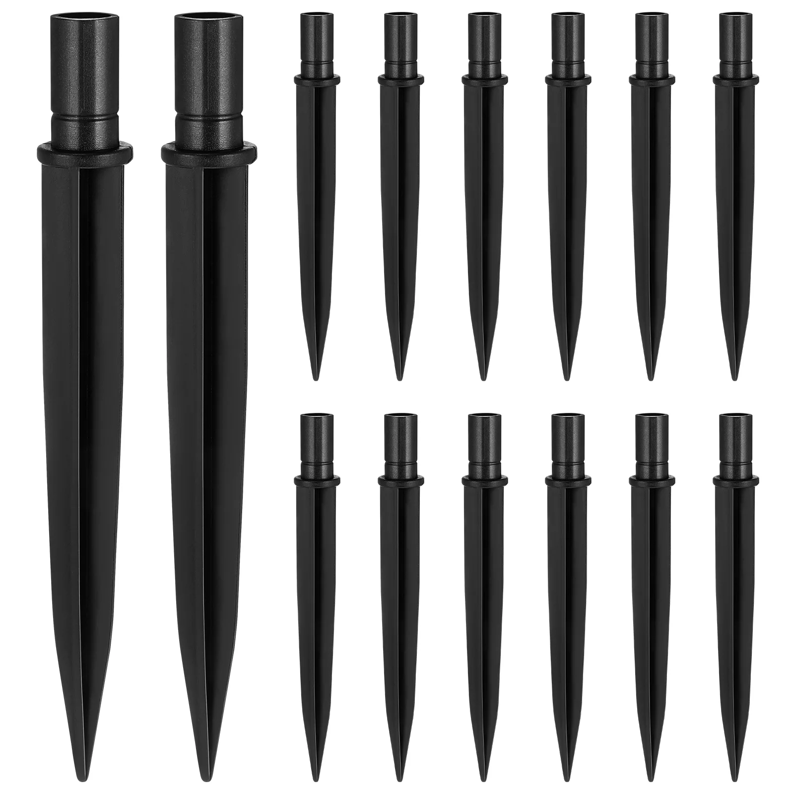 

Doitool Plastic Ground Spikes for Solar Torch Lights and Christmas Garden Lights