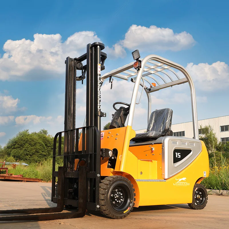 Four-Wheel Hydraulic Lift Forklift Ride-On Electric Forklift 3 Ton Heavy-Duty Handling Loading And Unloading Customized
