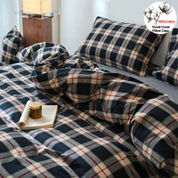 100% Cotton Yarn-Dyed Duvet Cover Set