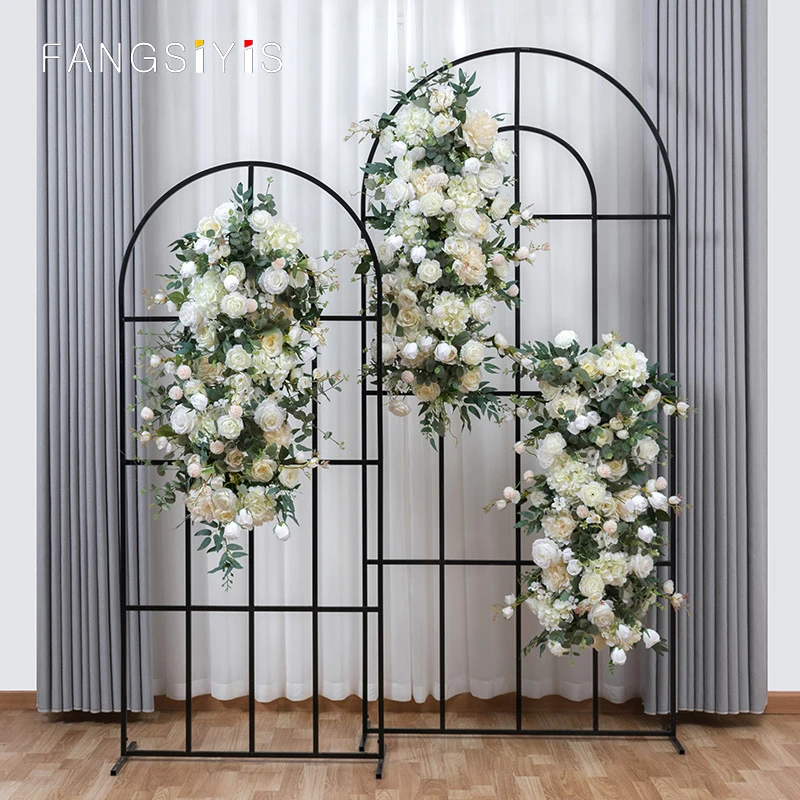 

100CM Custom new wedding flower row wedding scene simulation flower art hotel layout road lead flower row road Decorative flower