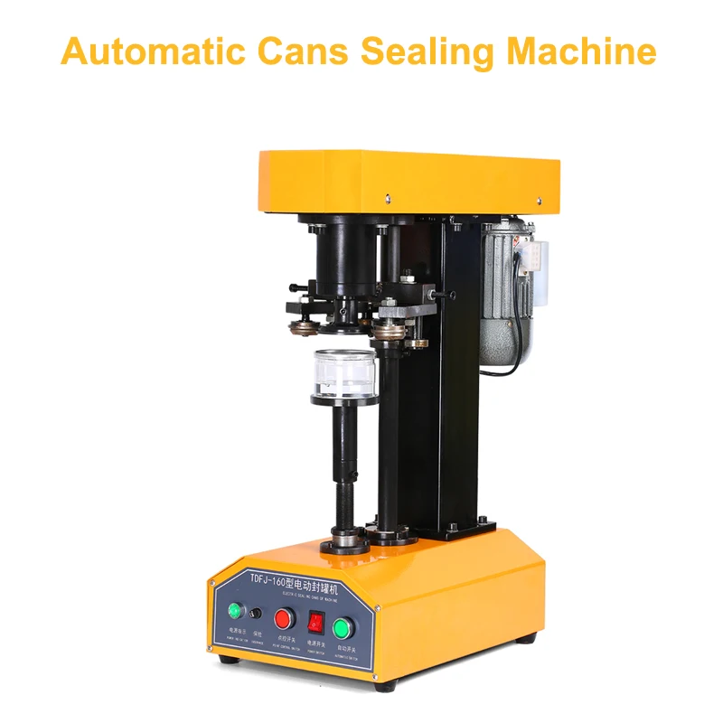 

Automatic Cans Sealing Machine Plastic Cans Aluminum Can Sealing Machine Snacks Dried Fruit Paper Cans Tin Cans Capping Machine