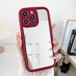 Luxury Make Up Mirror Case with Bumper Protection - Samsung S22 Plus (S16610)
