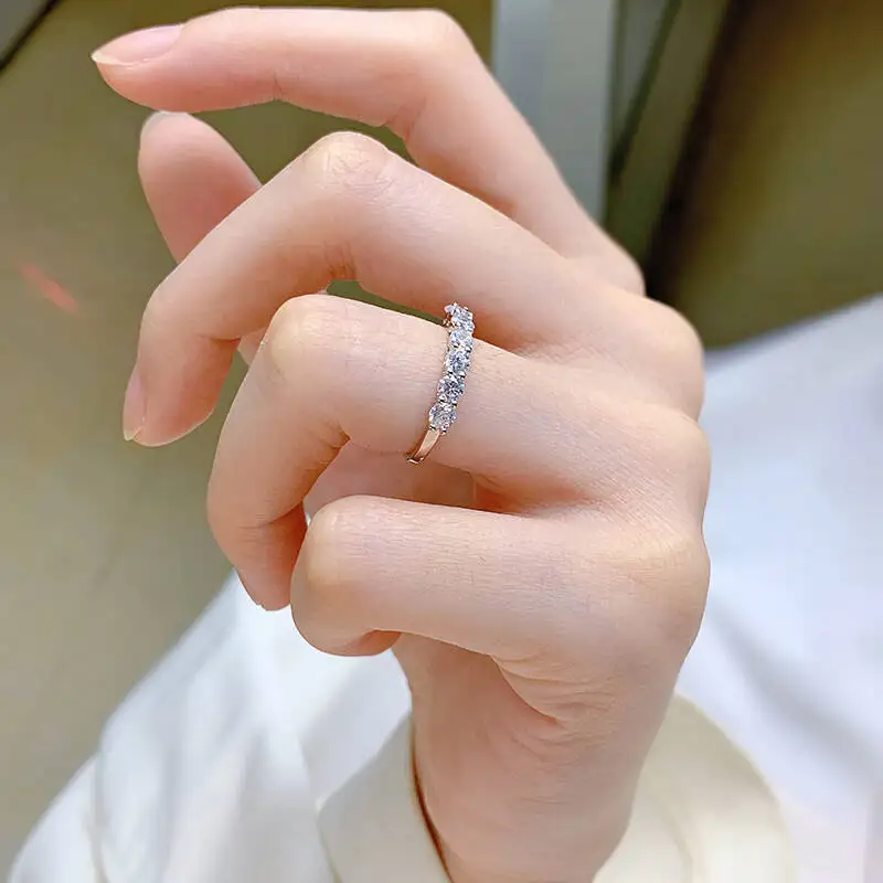 Moissanite Ring Image 4