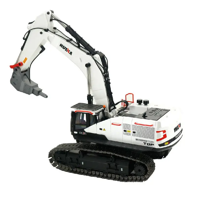 Huina 1594 Full Metal Remote Control Excavator 1/14 Electric Heavy Duty  22 Channels RC Excavator For Children Toys Model 2