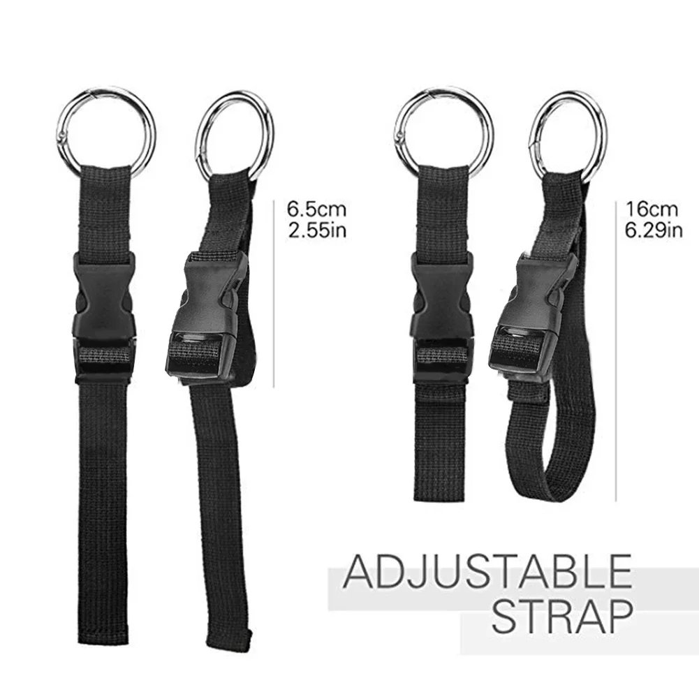 Travel Luggage Fixed Strap with Release Buckle Portable Luggage Strap Anti-Theft Backpack Jackets Gripper for Carry On Bags 6
