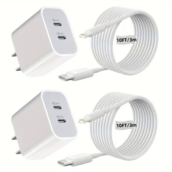 2Packs Lightning USB C Charger 1