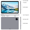 2024 New 13 Inch Large Screen 2160*1440 IPS 10000mAh Battery 8GB+256GB Phone Call 5G WIFI Google Play tablet Laptop Kids tablet 3
