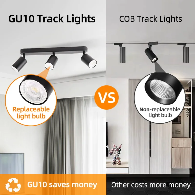 Description Picture 5 of itemLED Wall Lamp GU10 ChandelierCeiling Lamp Bedside Study Book Wall Mounted Spotlight Living Room Indoor Lighting Decor Track