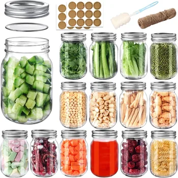16oz Mason Jars 15-Pack 1
