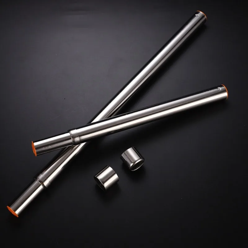 Wardrobe Hanging Rod Stainless Steel Telescopic Thickened Hanging Support Accessory Retractable Clothes Drying Rod