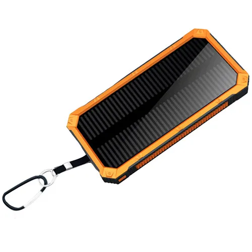 80000mAh Waterproof Solar Power Bank Waterproof USB Port External Charger Suitable for Smart Phone Power Bank with LED Light smart power bank Power Bank