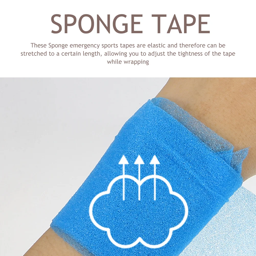 10 Rolls Elastic Athletic Tape Vet Wrap Athletic Tape Athletic Tape Pre Wrap for Outdoor Sports Athletics
