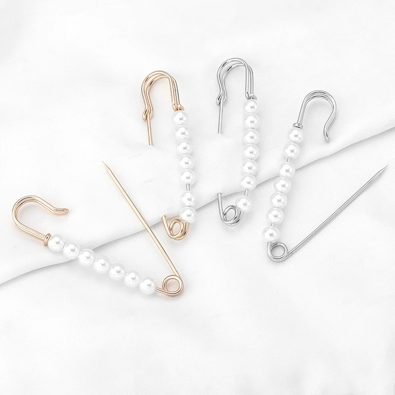5 개/몫 70x17mm 모조 진주 페르시 브로치 핀 DIY 공예 장식품에 대 한 안전 핀 가방 의류 결과 액세서리 만들기