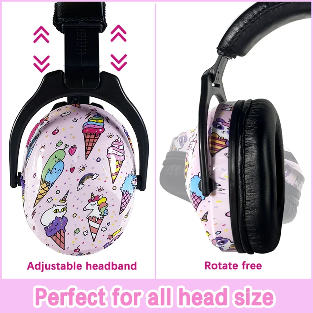 Enfant portant le casque antibruit ZOHAN NRR 22dB, mains sur les oreilles, regard confiant.